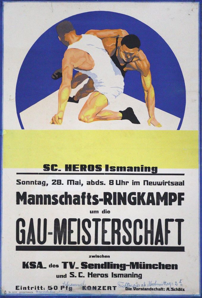 Große Abbildung Nr.7: 125-3598 Sammlung: (Plakate, Sport)