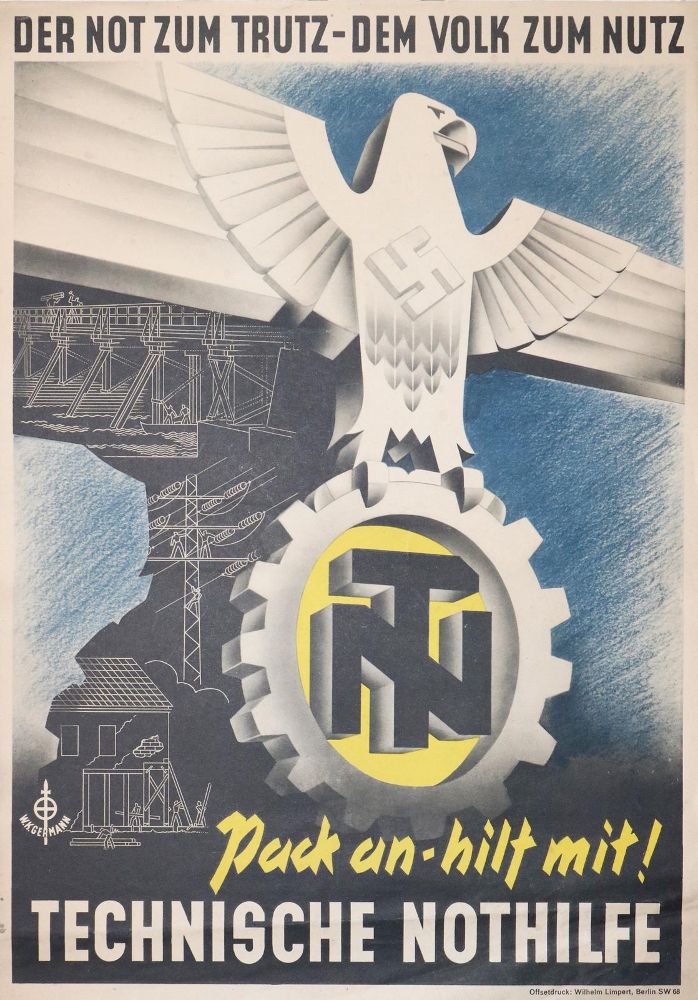 Große Abbildung Nr.1: 125-3603 Technische Nothilfe.: (Plakate)