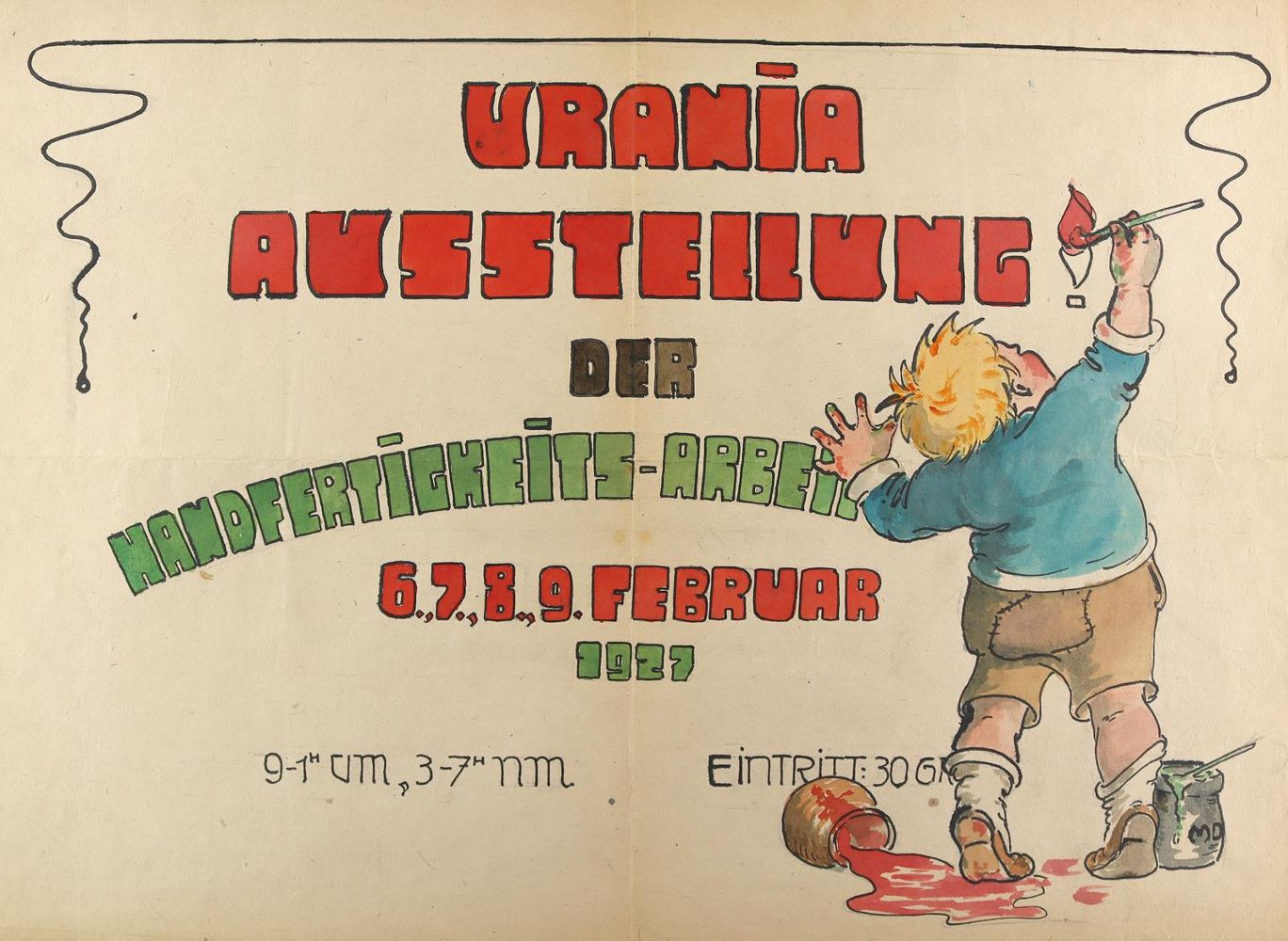 Große Abbildung Nr.1: 125-3614 Urania Ausstellung: (Plakate)