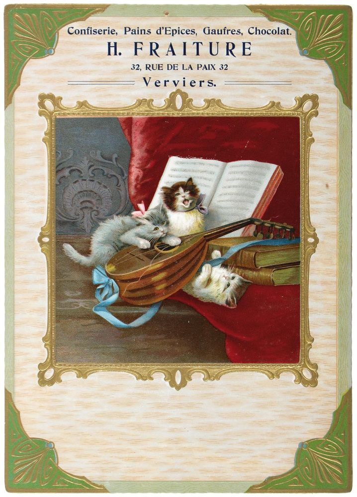 Große Abbildung Nr.1: 125-3621 Confiserie H. Fraiture, Verviers.: (Plakate, Werbung)