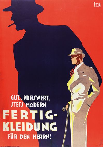 Große Abbildung Nr.1: 125-3624 Konfektion.: (Plakate, Werbung)