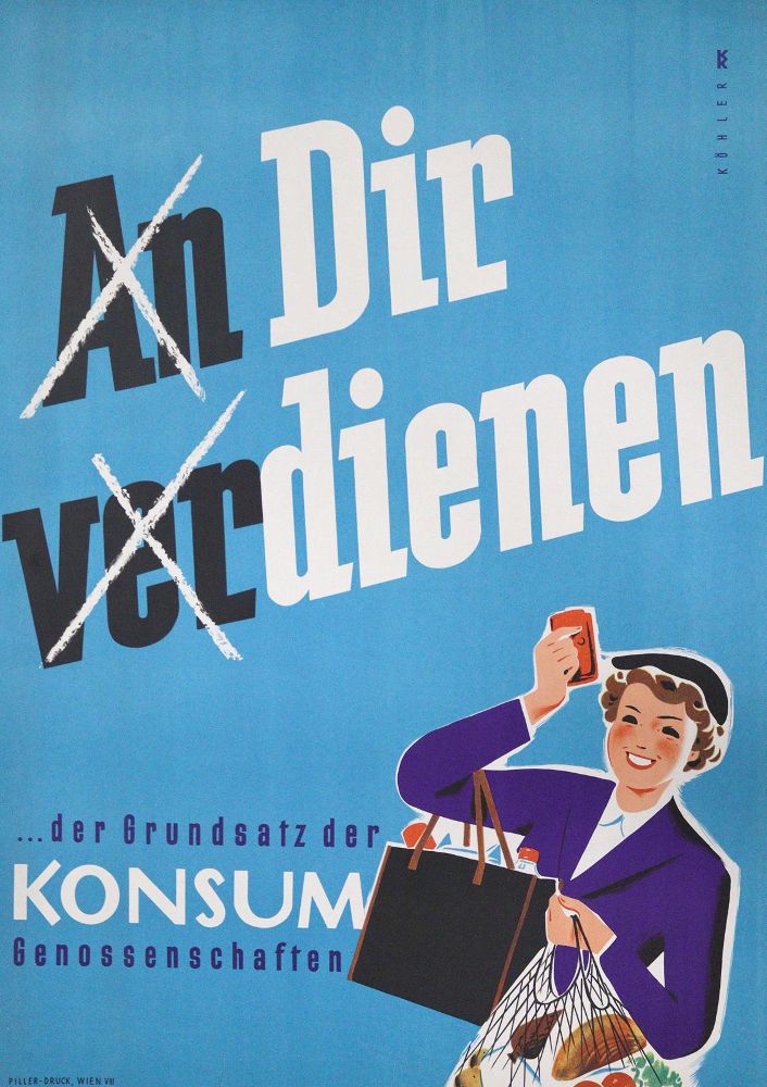 Große Abbildung Nr.3: 125-3625 Konsum: (Plakate, Werbung)
