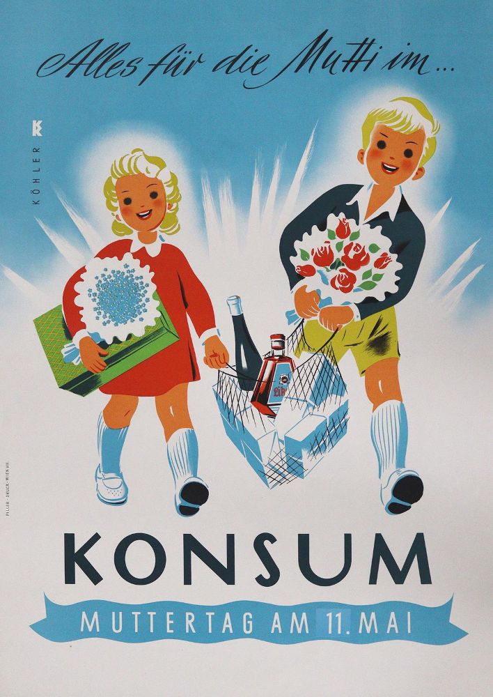 Große Abbildung Nr.6: 125-3625 Konsum: (Plakate, Werbung)