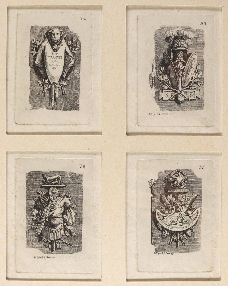 Große Abbildung Nr.2: 125-3697 Bossi, Benigno.: (Künstlergraphik)
