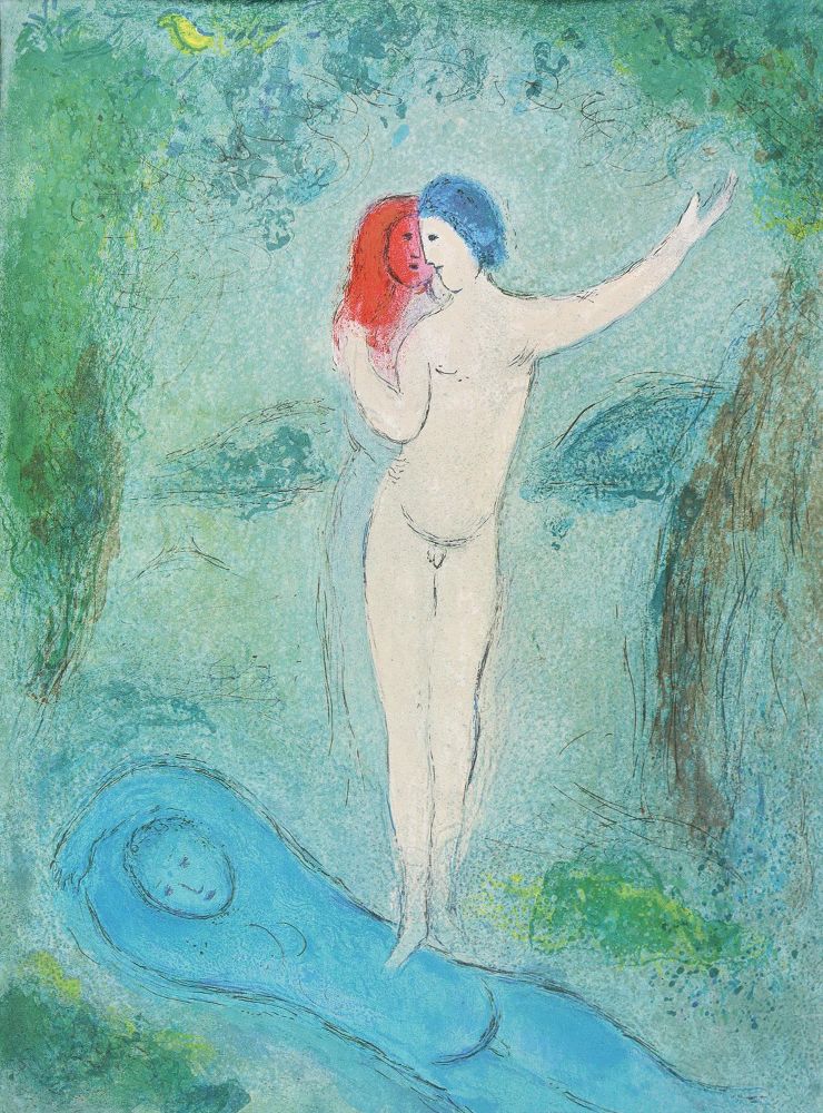 Große Abbildung Nr.2: 125-3716 Chagall, Marc: (Künstlergraphik)