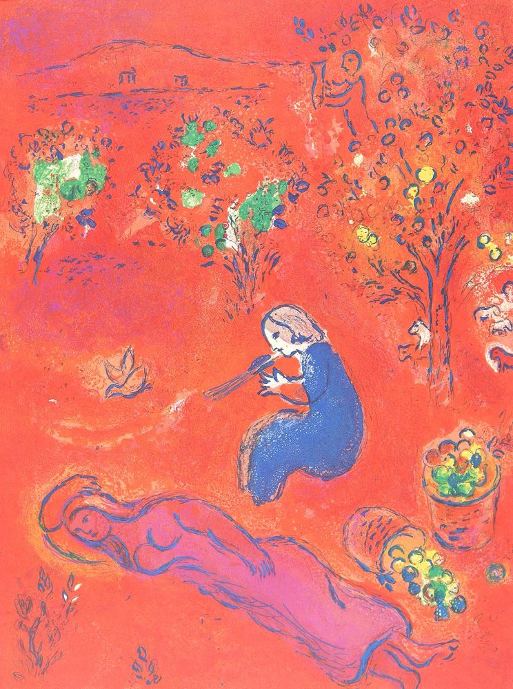 Große Abbildung Nr.4: 125-3716 Chagall, Marc: (Künstlergraphik)