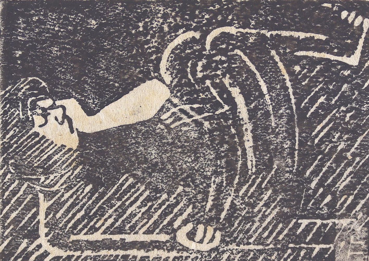 Große Abbildung Nr.3: 125-3722 Chinesischer Künstler: (Künstlergraphik, China)