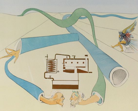Große Abbildung Nr.1: 125-3737 Dali, Salvador: (Künstlergraphik)
