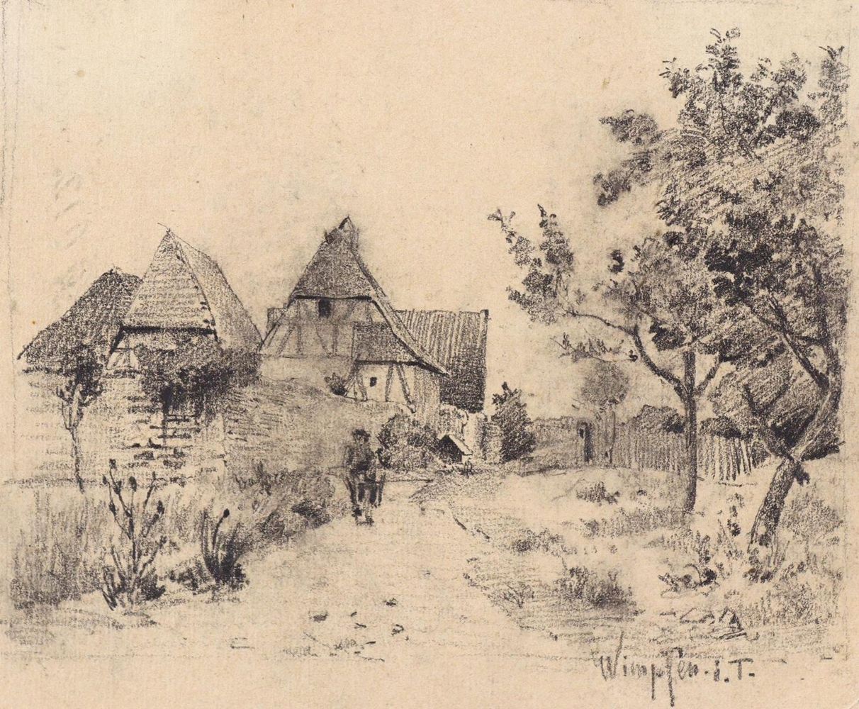 Große Abbildung Nr.1: 125-3751 Degenhard, Hugo: (Künstlergraphik)