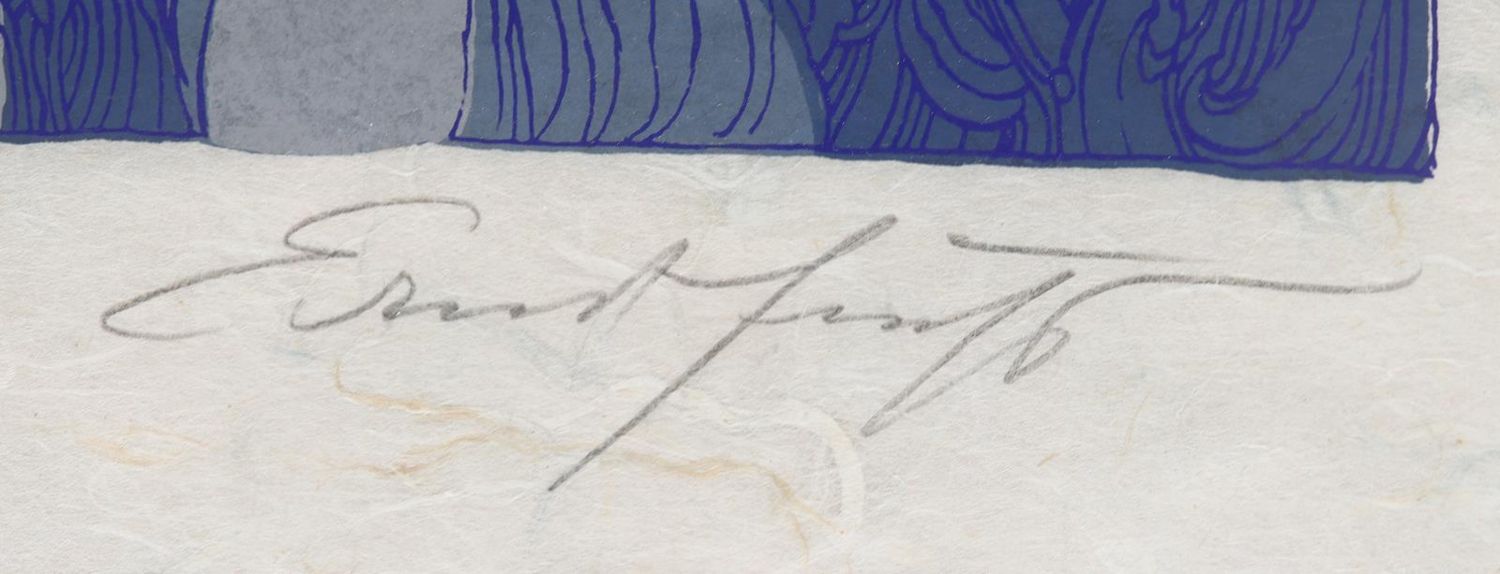 Große Abbildung Nr.2: 125-3790 Fuchs, Ernst: (Künstlergraphik, Erotika - Galantes)