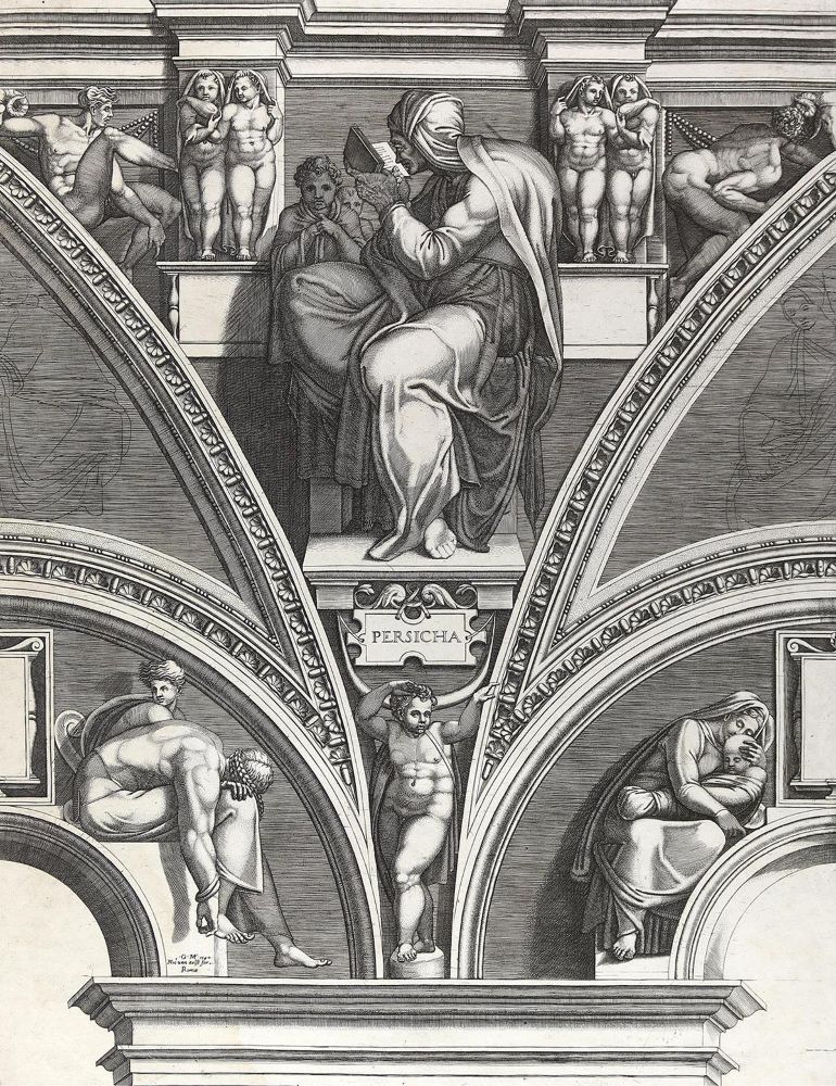 Große Abbildung Nr.1: 125-3831 Ghisi, Giorgio Mantovano: (Künstlergraphik)