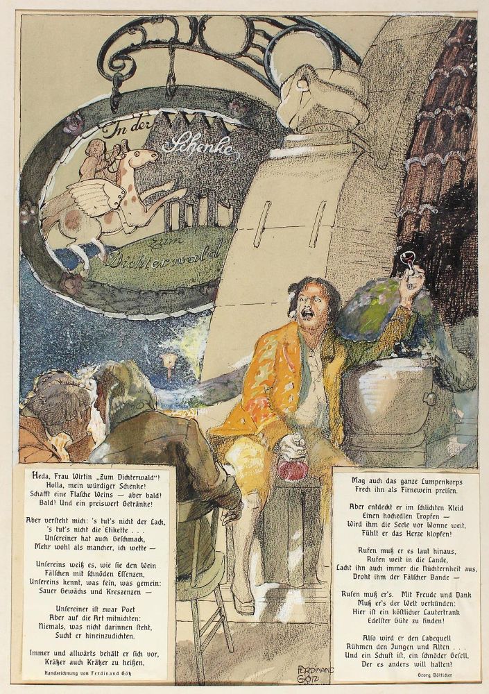 Große Abbildung Nr.1: 125-3837 Götz, Ferdinand: (Künstlergraphik)