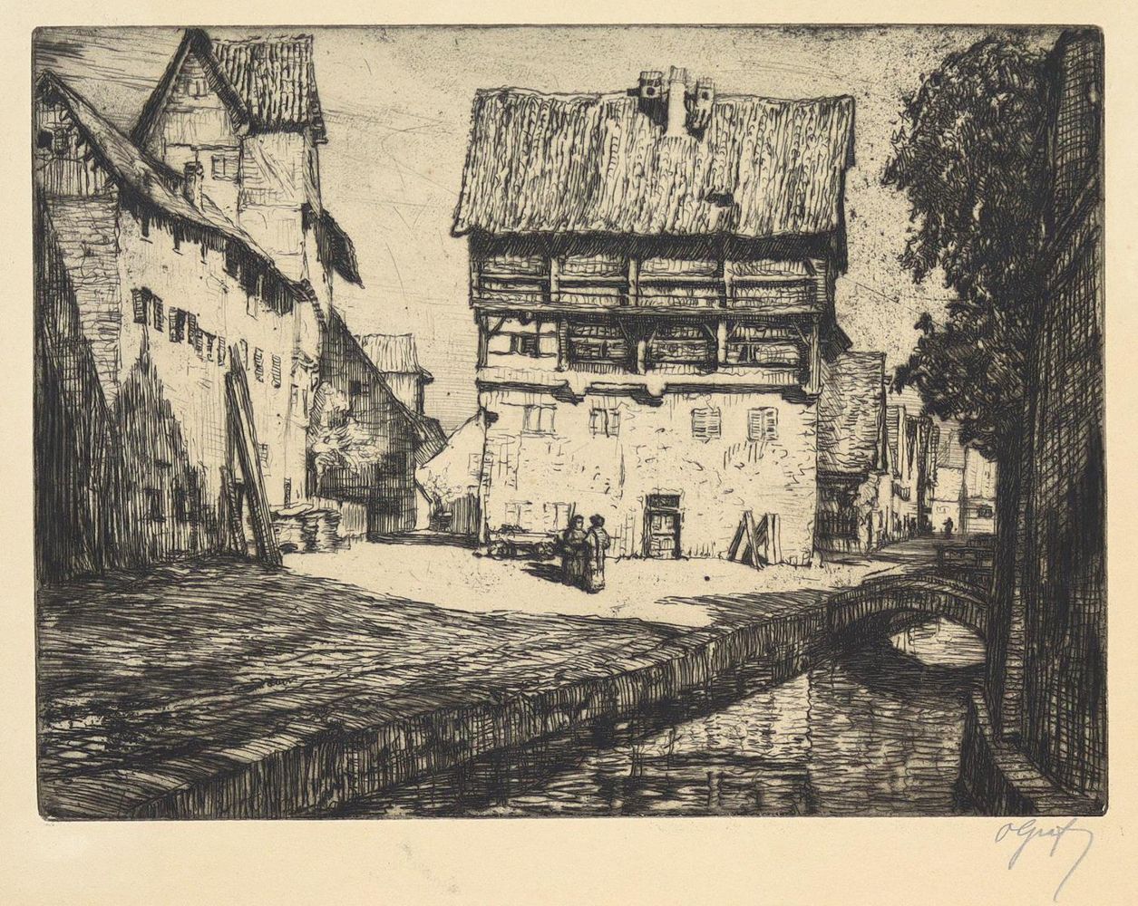Große Abbildung Nr.4: 125-3851 Greiner, Otto: (Künstlergraphik)
