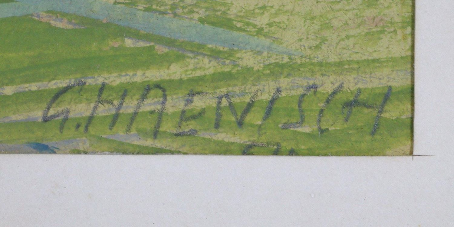 Große Abbildung Nr.5: 125-3858 Haenisch, Gerhard: (Künstlergraphik)