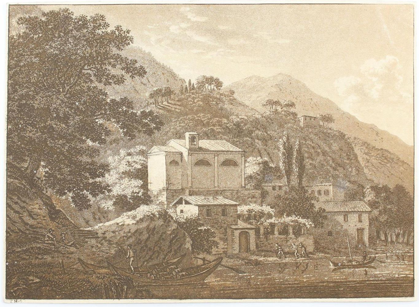 Große Abbildung Nr.1: 125-3876 Hess, Ludwig.: (Künstlergraphik)