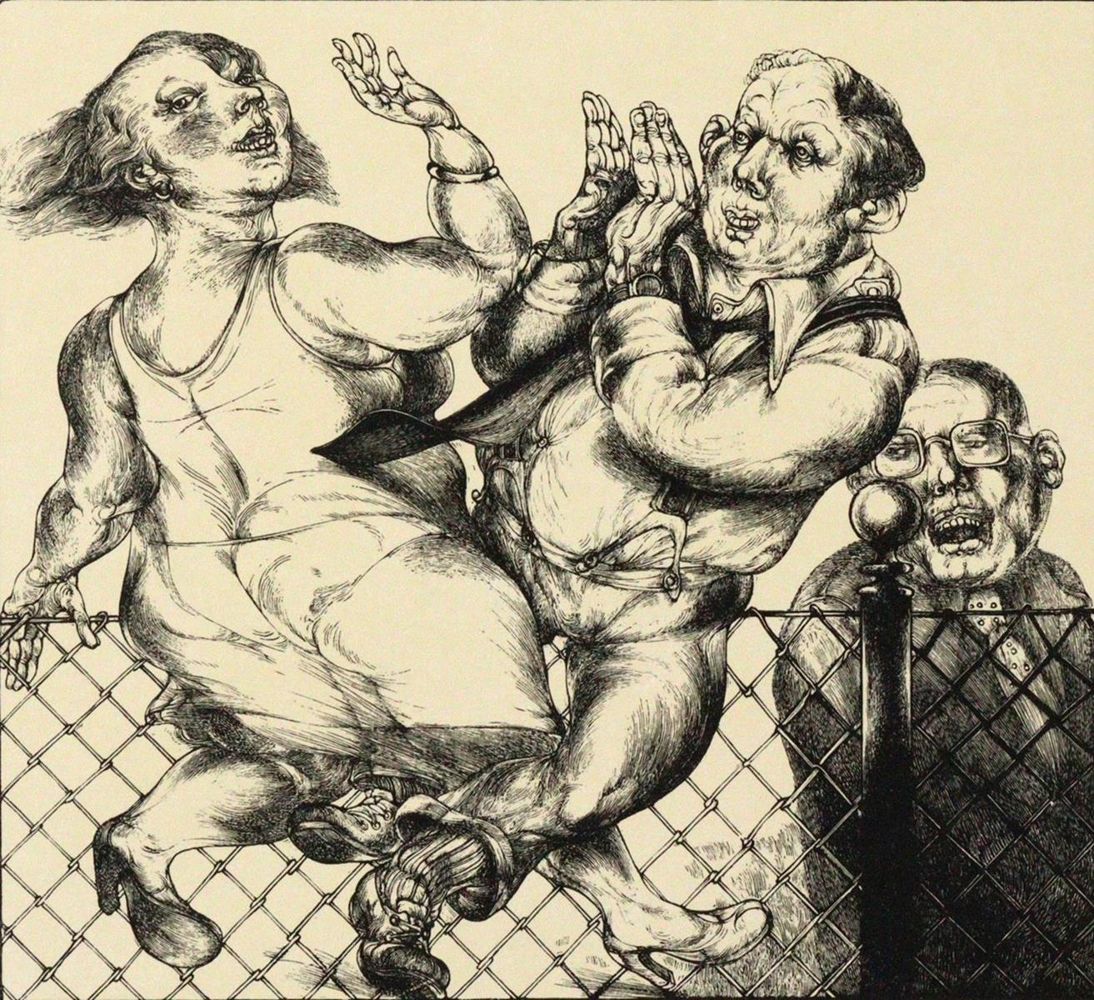 Große Abbildung Nr.2: 125-3879 Hirsch, Karl-Georg: (Künstlergraphik)