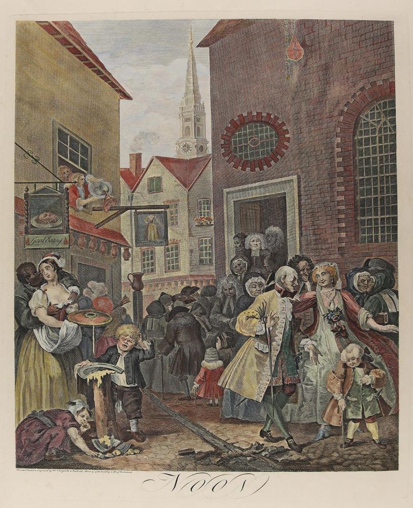 Große Abbildung Nr.2: 125-3881 Hogarth, William: (Künstlergraphik)