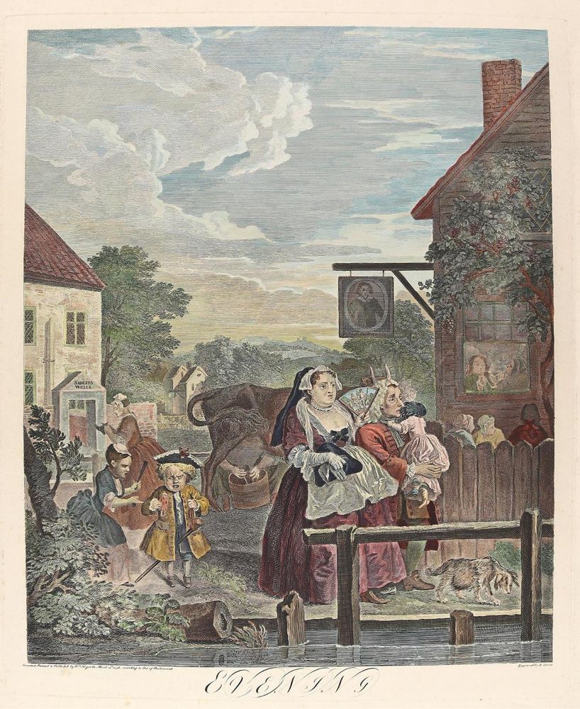 Große Abbildung Nr.4: 125-3881 Hogarth, William: (Künstlergraphik)