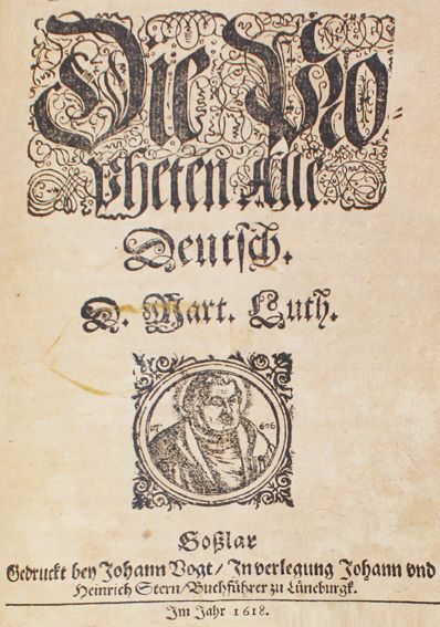 Große Abbildung Nr.1: 125-39 Biblia germanica.: (Bibeln)