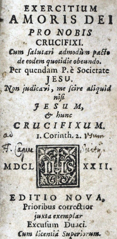 Große Abbildung Nr.2: 125-391 Scupoli,L.: (Alte Drucke, Handschriften und Theologie)