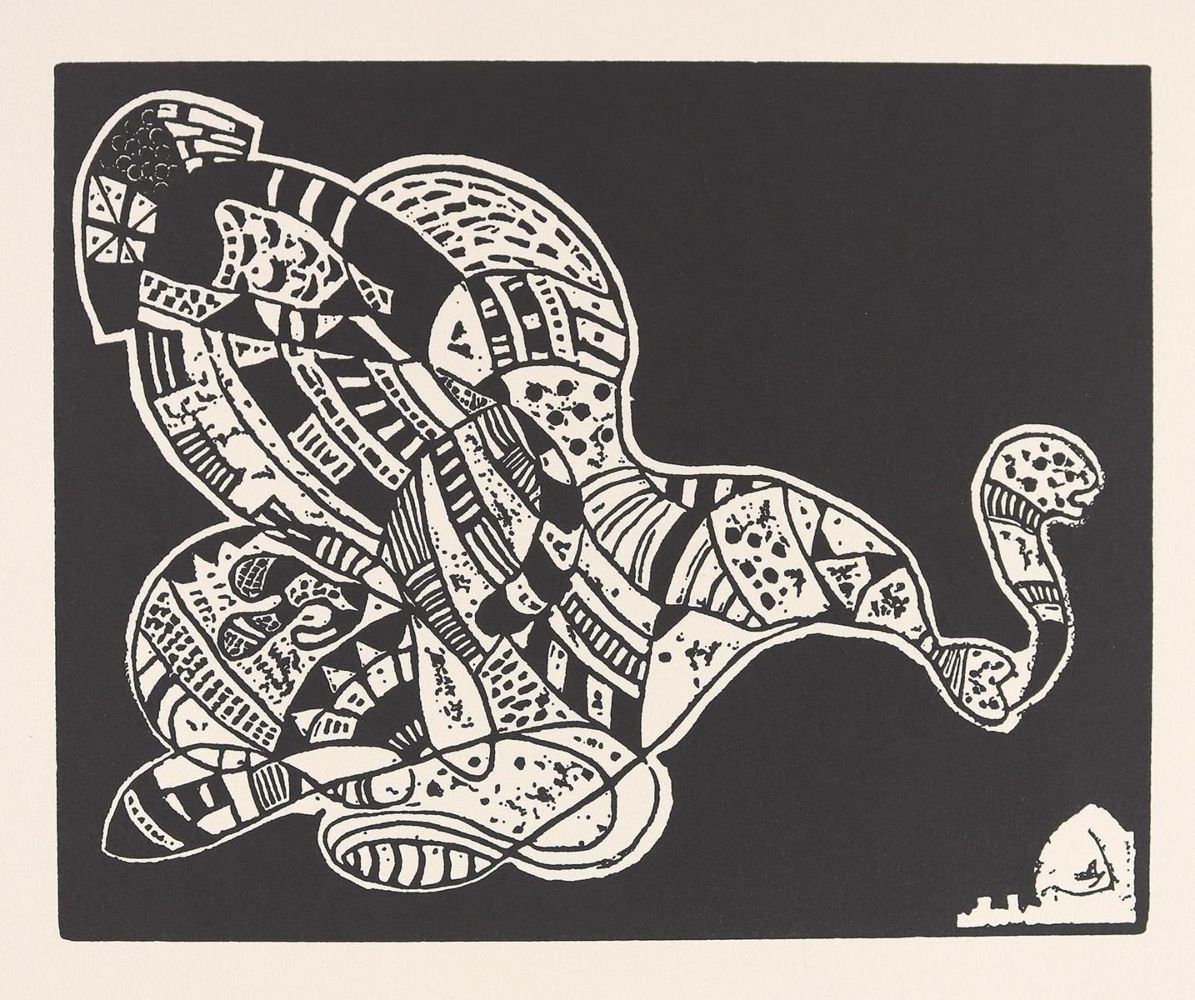 Große Abbildung Nr.2: 125-3927 Kandinsky, Wassily: (Künstlergraphik)