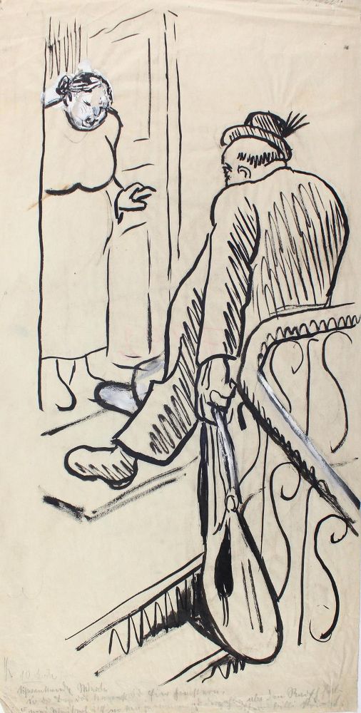 Große Abbildung Nr.2: 125-3935 Kirchner, Eugen: (Künstlergraphik)