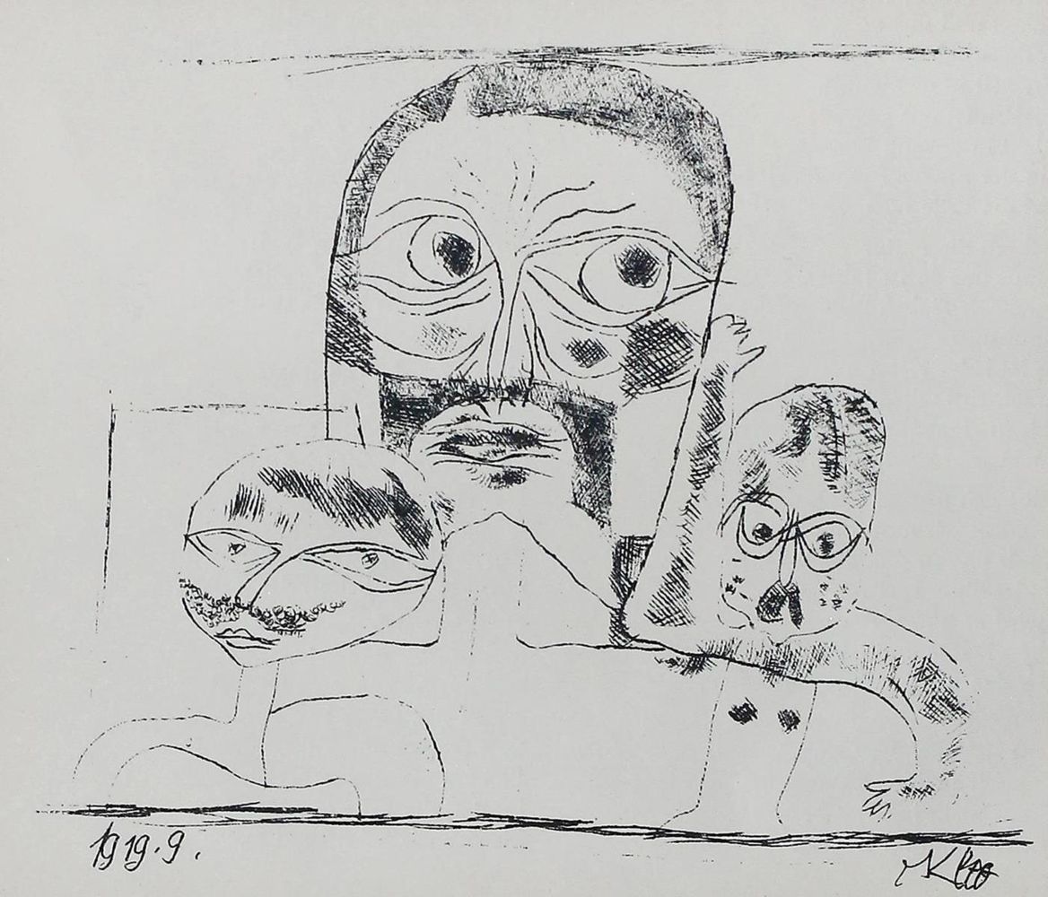 Große Abbildung Nr.1: 125-3938 Klee, Paul: (Künstlergraphik)