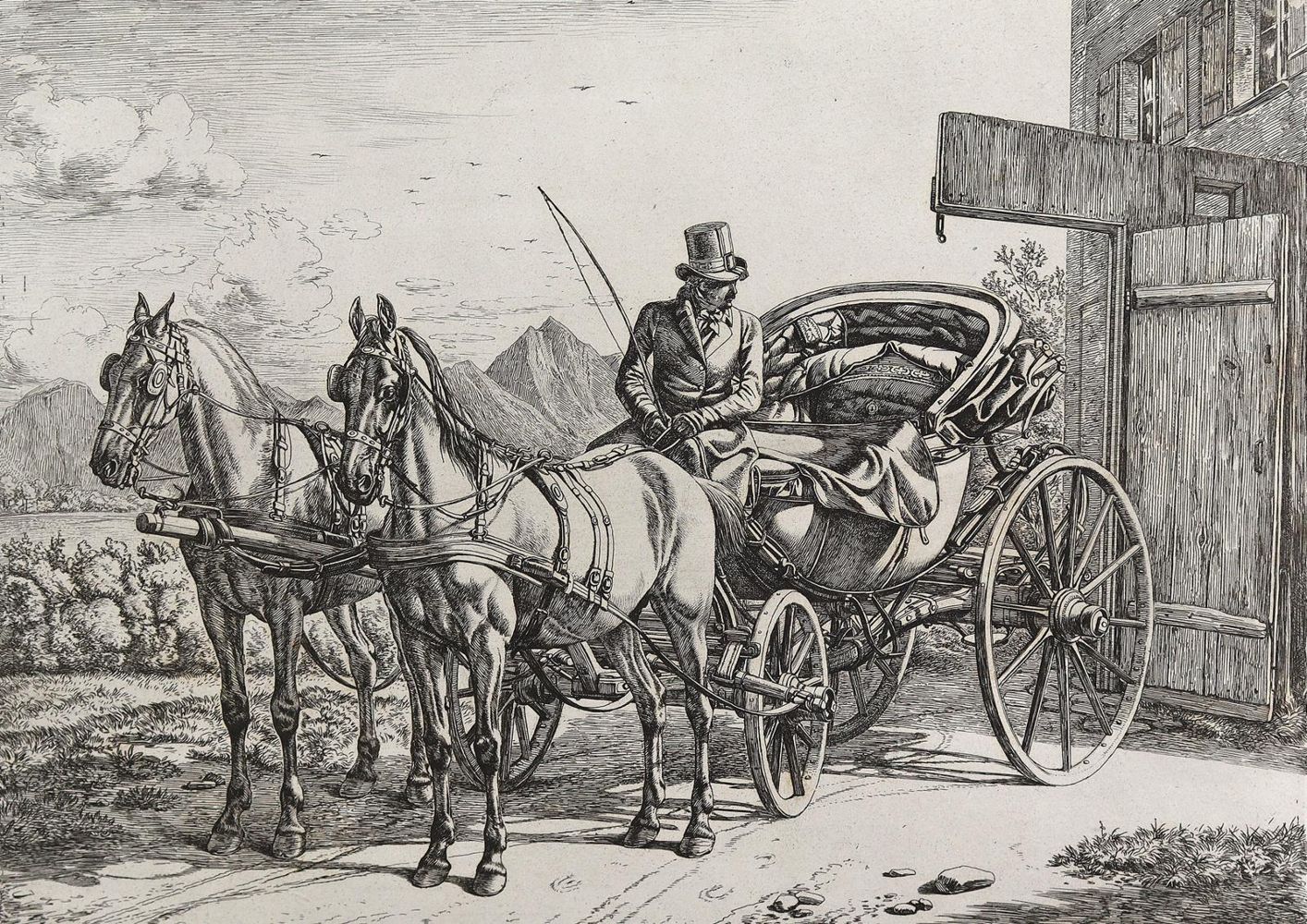 Große Abbildung Nr.1: 125-3941 Klein, Johann Adam: (Künstlergraphik)