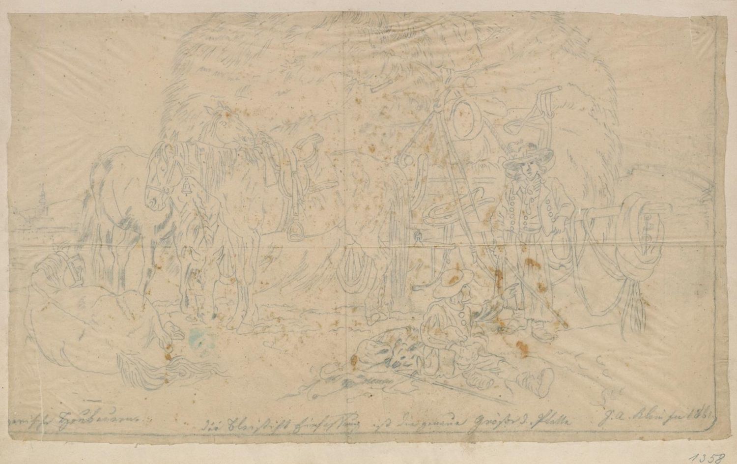 Große Abbildung Nr.2: 125-3942 Klein, Johann Adam: (Künstlergraphik)