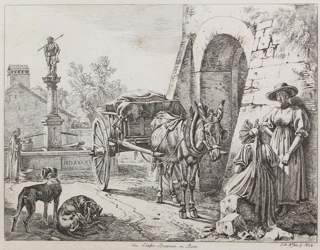 Große Abbildung Nr.1: 125-3945 Klein, Johann Adam: (Künstlergraphik)