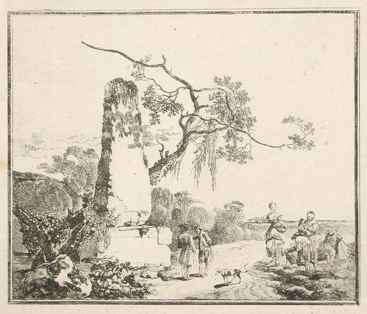 Große Abbildung Nr.2: 125-3954 Klengel, Johann Christian: (Künstlergraphik)