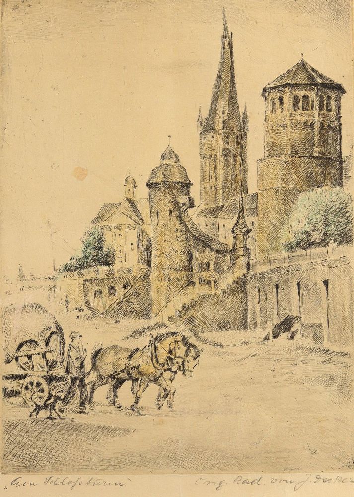 Große Abbildung Nr.7: 125-3978 Konvolut: (Künstlergraphik)