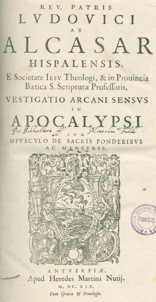 Große Abbildung Nr.2: 125-4 Alcasar (Alcazar),L.de.: (Alte Drucke, Handschriften und Theologie)