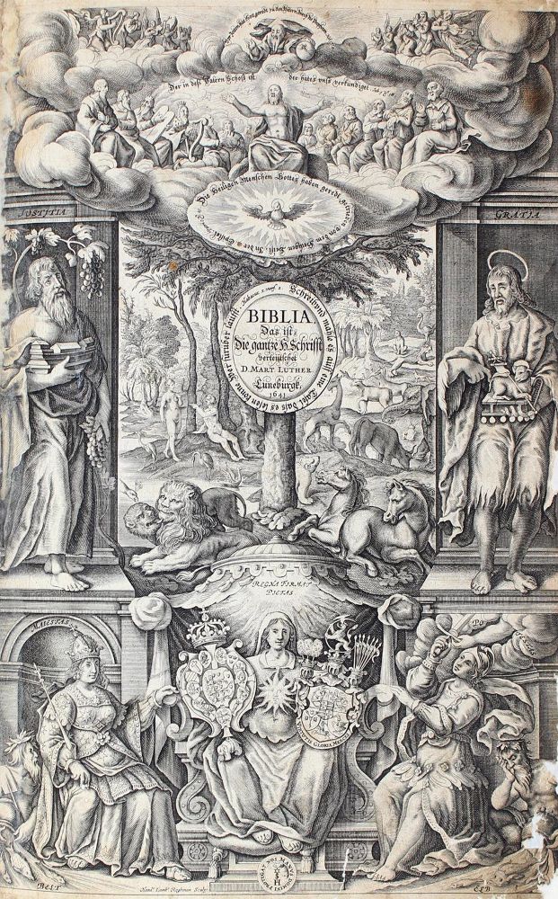 Große Abbildung Nr.2: 125-40 Biblia germanica.: (Bibeln)