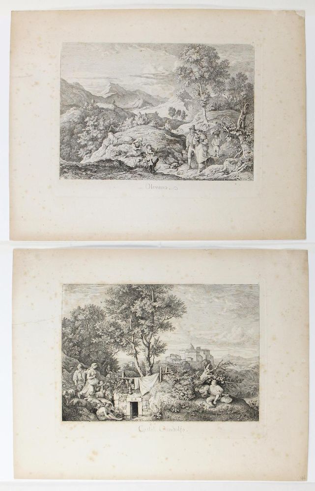 Große Abbildung Nr.3: 125-4010 Konvolut: (Künstlergraphik)