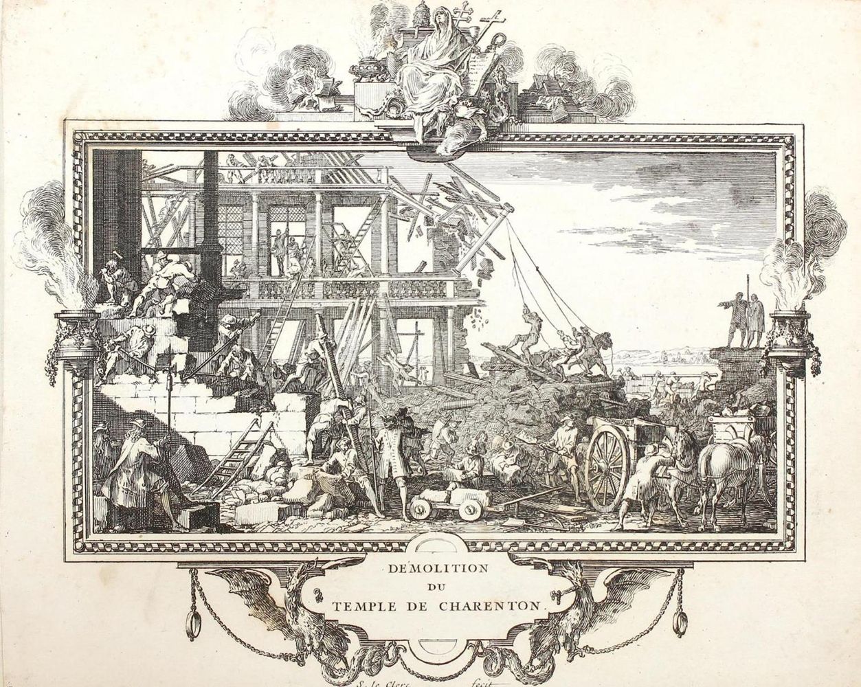 Große Abbildung Nr.2: 125-4038 Leclerc, Sébastien I: (Künstlergraphik)