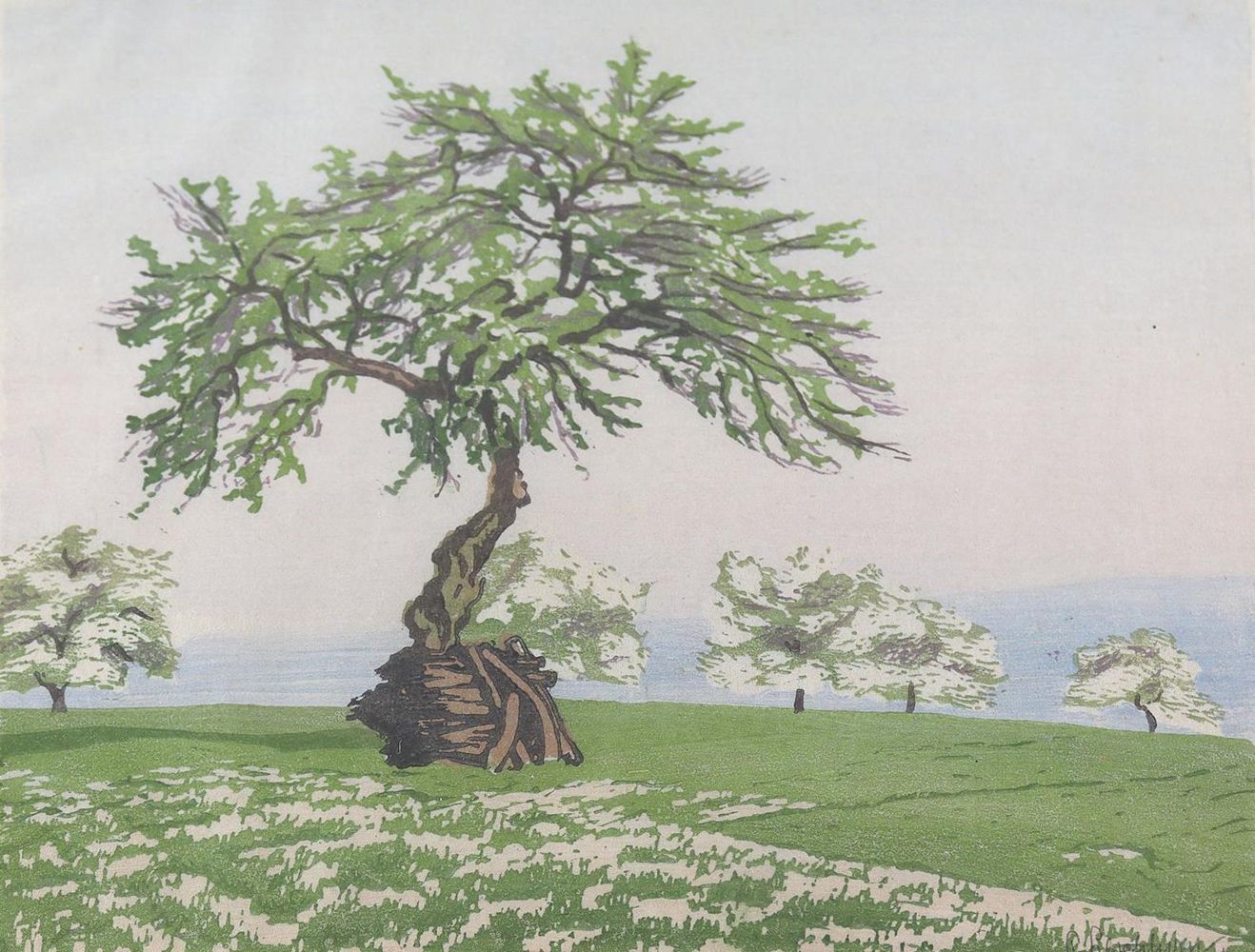 Große Abbildung Nr.1: 125-4049 Leschhorn, Paul: (Künstlergraphik)