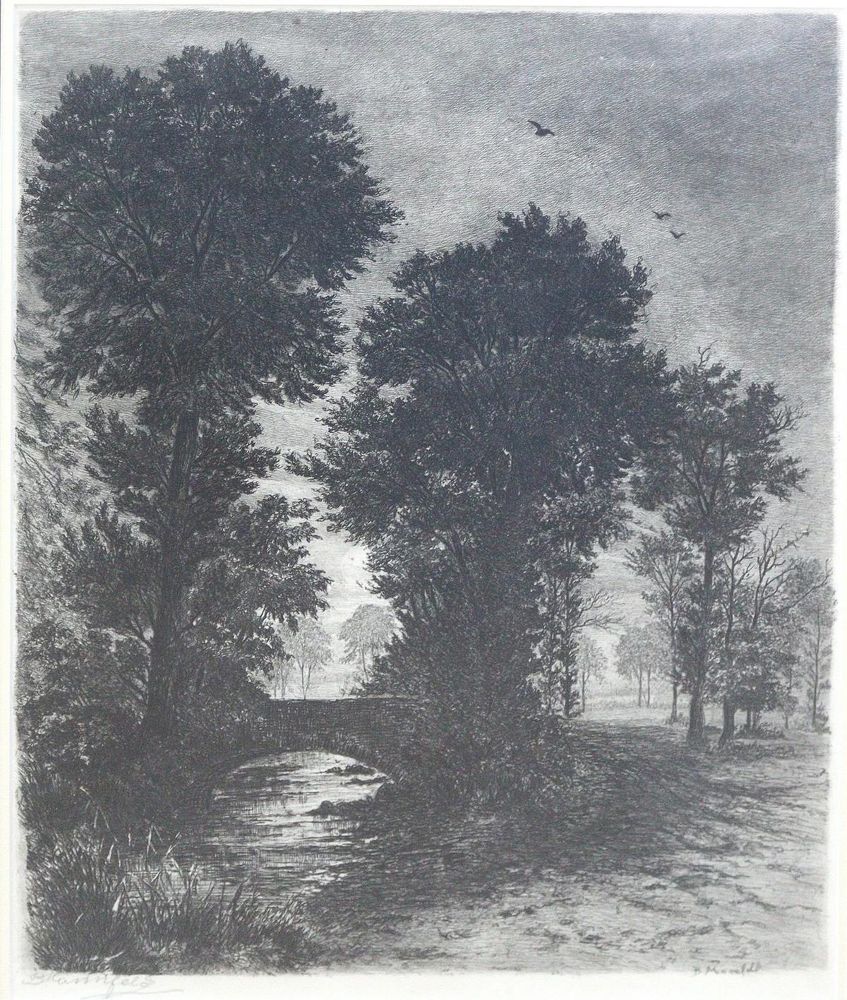 Große Abbildung Nr.1: 125-4080 Mannfeld, Bernhard K.J.: (Künstlergraphik)