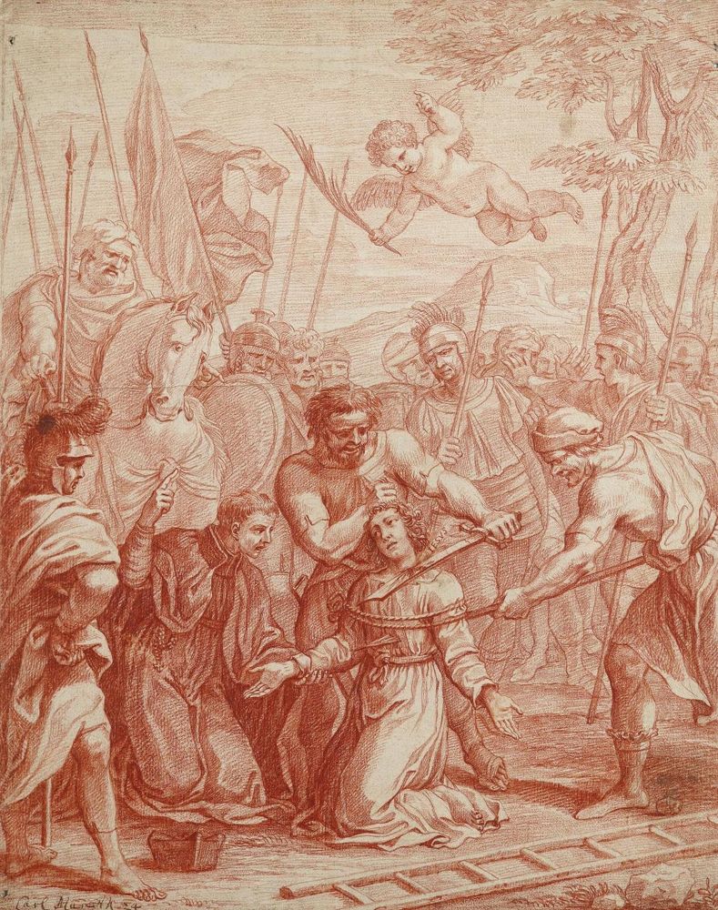 Große Abbildung Nr.1: 125-4082 Maratti, Carlo.: (Künstlergraphik)