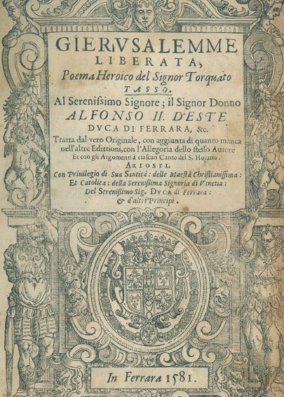 Große Abbildung Nr.1: 125-409 Tasso, Torquato.: (Alte Drucke, Handschriften und Theologie)