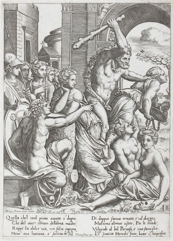 Große Abbildung Nr.1: 125-4099 Meister B mit dem Würfel: (Künstlergraphik)