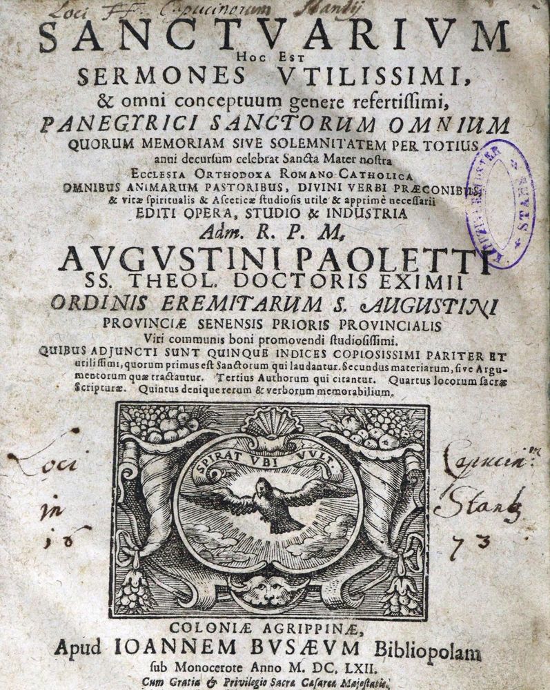 Große Abbildung Nr.3: 125-415 Sammlung: (Theologie)