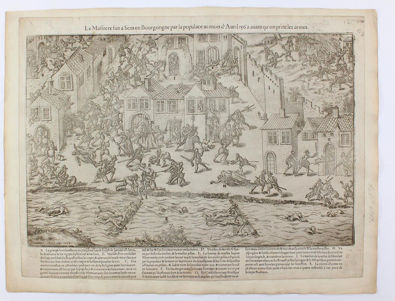 Große Abbildung Nr.9: 125-4152 Perrissin, Jean u. Jean Tortorel.: (Künstlergraphik)