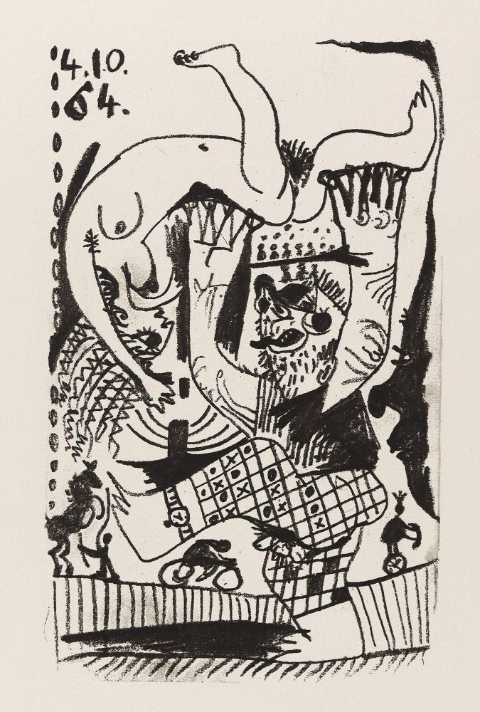 Große Abbildung Nr.1: 125-4157 Picasso, Pablo: (Künstlergraphik)
