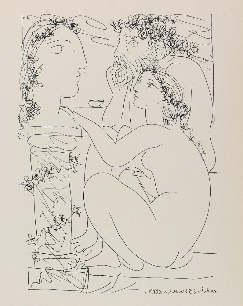Große Abbildung Nr.3: 125-4157 Picasso, Pablo: (Künstlergraphik)