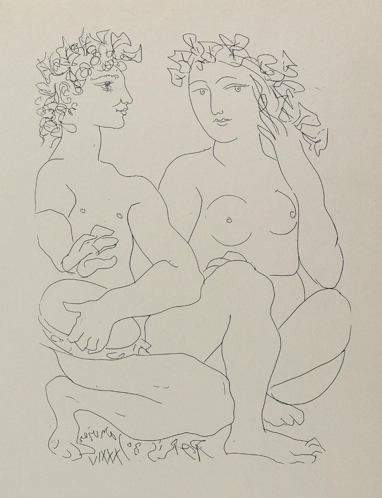 Große Abbildung Nr.4: 125-4157 Picasso, Pablo: (Künstlergraphik)