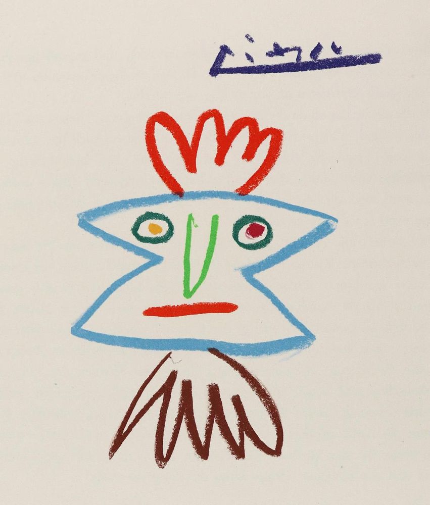 Große Abbildung Nr.5: 125-4157 Picasso, Pablo: (Künstlergraphik)