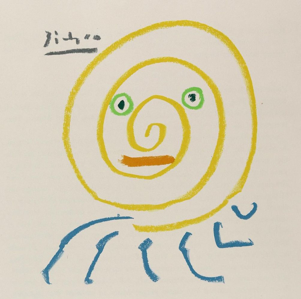 Große Abbildung Nr.7: 125-4157 Picasso, Pablo: (Künstlergraphik)