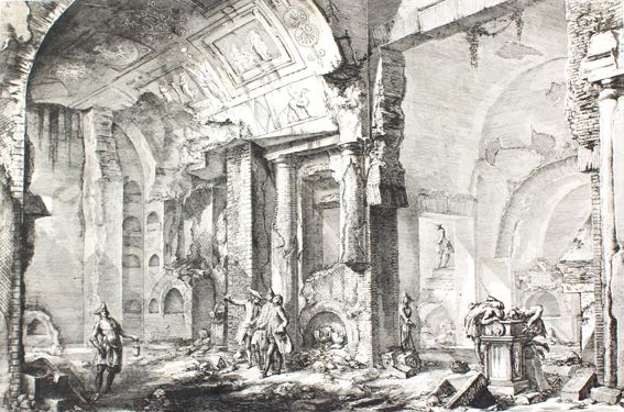 Große Abbildung Nr.1: 125-4169 Piranesi, Giovanni Battista: (Künstlergraphik)