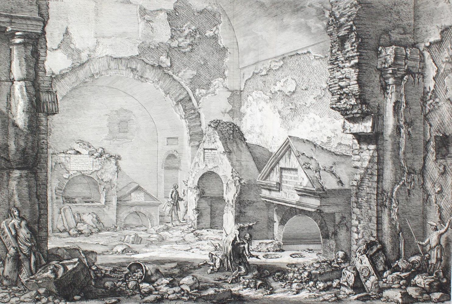 Große Abbildung Nr.2: 125-4169 Piranesi, Giovanni Battista: (Künstlergraphik)